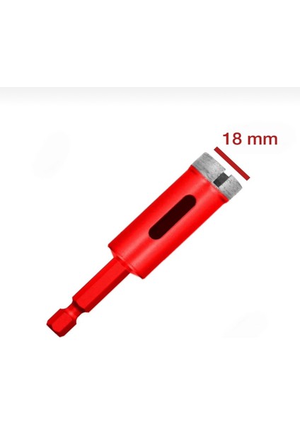 Profesyonel Mermer Seramik Granit Delme Ucu 18 mm Matkap Uyumlu fiyatları