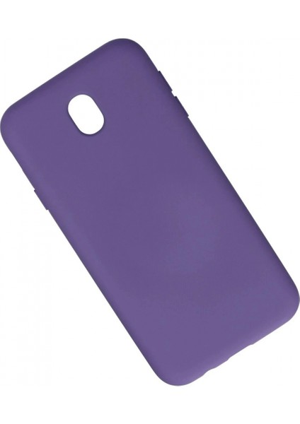 Samsung Galaxy J7 Pro / J730 Kılıf Nano Içi Kadife Silikon - Mor (K95) fiyatları