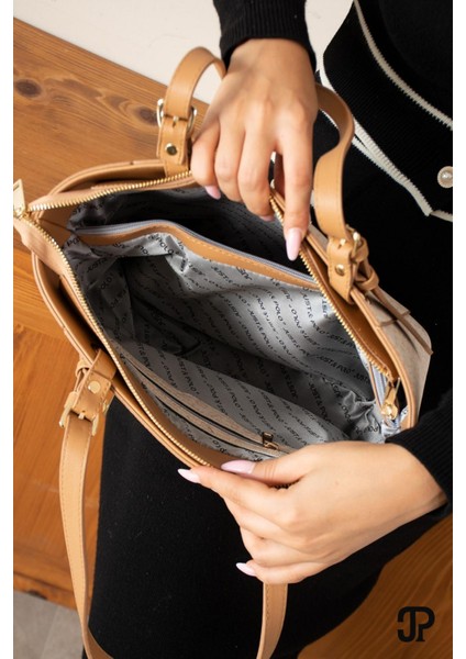 Orijinal Just Polo Collection 4 Bölmeli Lüks Yumuşak Deri Ayarlanabilir Çapraz Askılı Omuz Çantası indirimleri