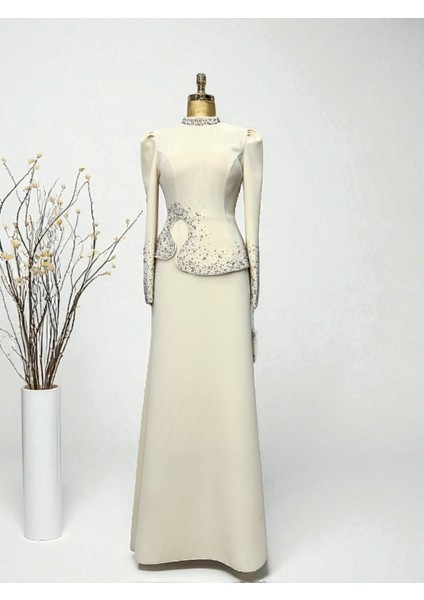 Tesettür Damla Abiye