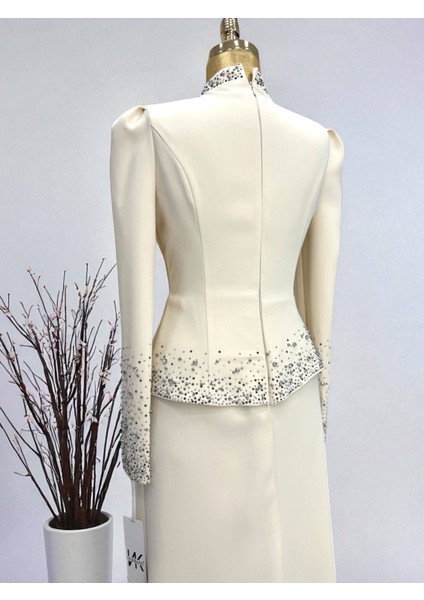 Tesettür Damla Abiye modelleri