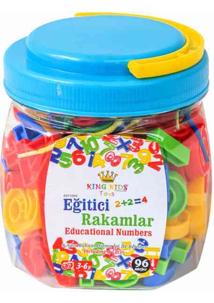 Eğitici Sayılar 96 Adet - Zeka ve Eğitici Oyuncaklar fırsatları
