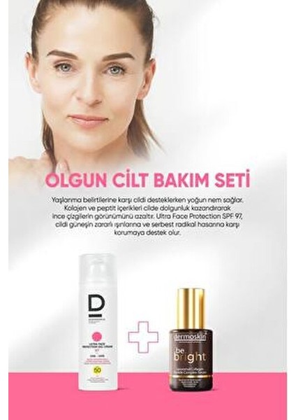 Ultra Face Protection Güneş Kremi Spf 97+ | Liposomal Collagen Peptide Complex Serum | 50+30 ml fiyatları