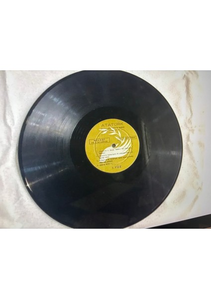 Kemal Atatürk - Türk Anneler Derneği - Dönem Baskısı Plak