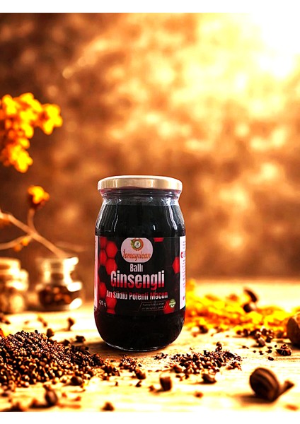 Ballı Ginsenkli Arı Sütlü Polenli Macun - Enerji & Solunum & Bağışıklık & Sindirim fırsatları