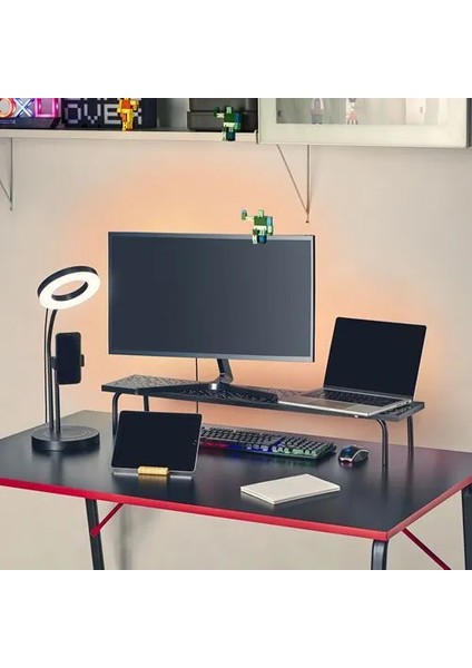 Lanespelare Monitör Yükseltici Siyah 97 x 19 cm fırsatları