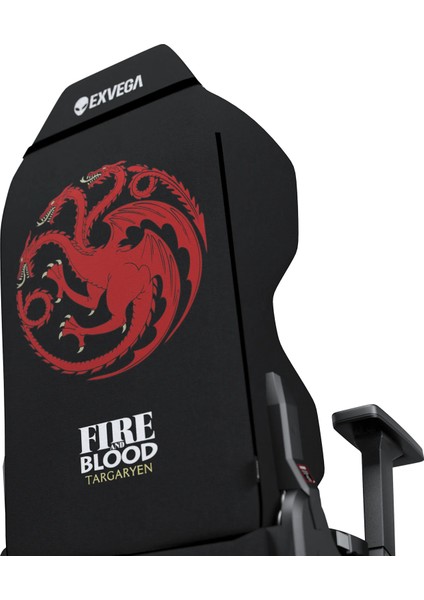 Andromeda 2025 Kumaş Oyuncu Koltuğu Targaryen Edition
