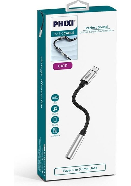 Basic CA111 Type-C To 3.5mm Jack Çevirici Adaptör fiyatları