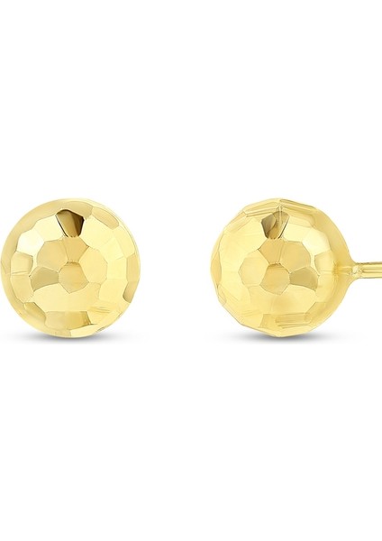 Altın Top Küpe - 14K fiyatları