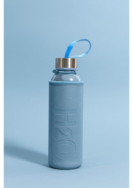 H2O Deri Kılıflı Cam Matara 500 ml fiyatları