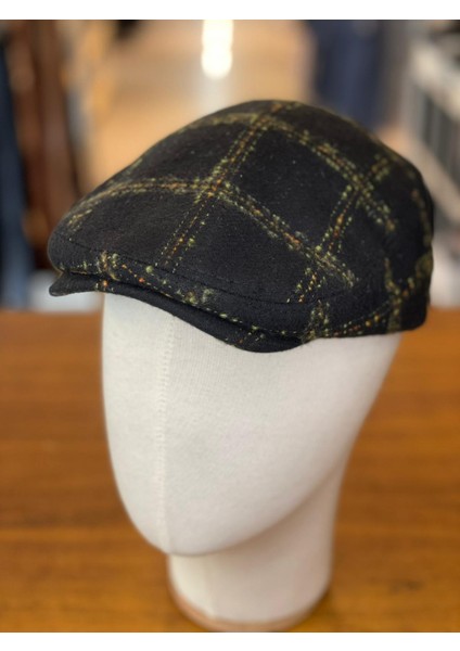 Ingiliz London Model Spor Kaşe Kumaş Kasket Şapka