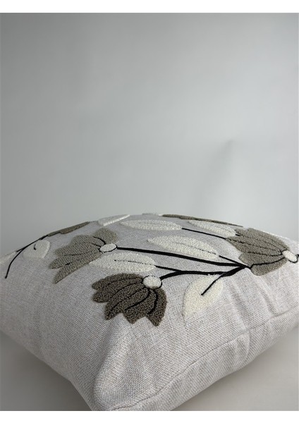 Makine Nakışlı Punch Desenli Kırlent Kılıfı PUN05– 43X43 cm fiyatları