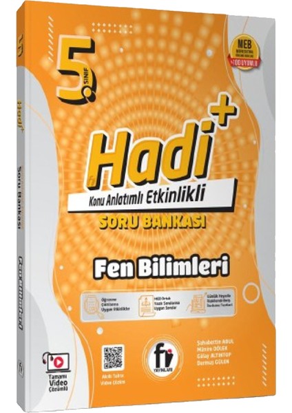 5.sınıf Hadi Soru Bankası Fi Fen Bilimleri (Güncel Müfredat)