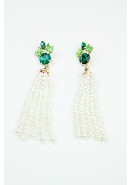 Inci Sallantılı Yeşil Kristal Kolye fiyatları