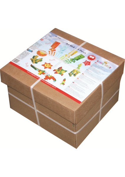 Sanat Blok 88 Parça - Yaratıcı Figür Oluşturma - Yetenek - Zeka - Beceri Oyuncakları indirimleri