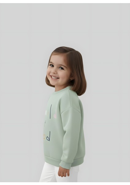 Kız Çocuk Baskılı Sweatshirt modelleri