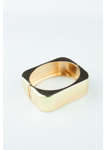 Gold Renk Düz Form Kelepçe Bileklik modelleri