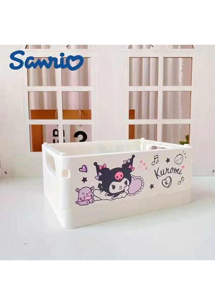 Kuromi Figürlü Katlanabilir Çok Amaçlı Saklama Kutusu