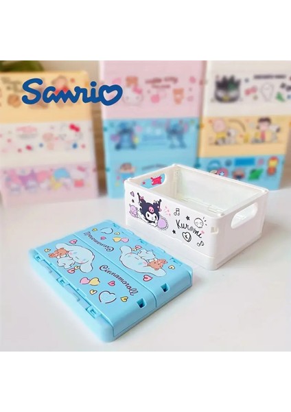 Kuromi Figürlü Katlanabilir Çok Amaçlı Saklama Kutusu fiyatları