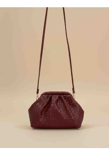 The Moiss Bordo Renk Burslu El ve Omuz Çantası modelleri