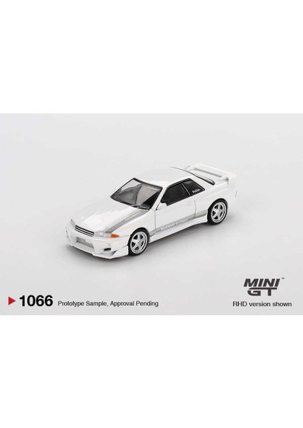 1:64 Nissan Skyline Gt-R R32 Veilside Combat C-I White Diecast Model Araba MGT01066