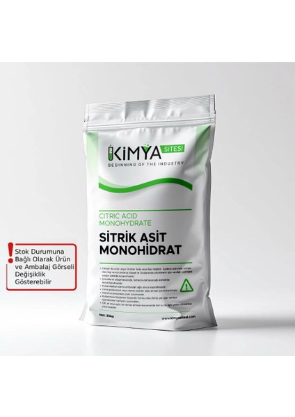 Sitrik Asit Monohidrat - 25KG