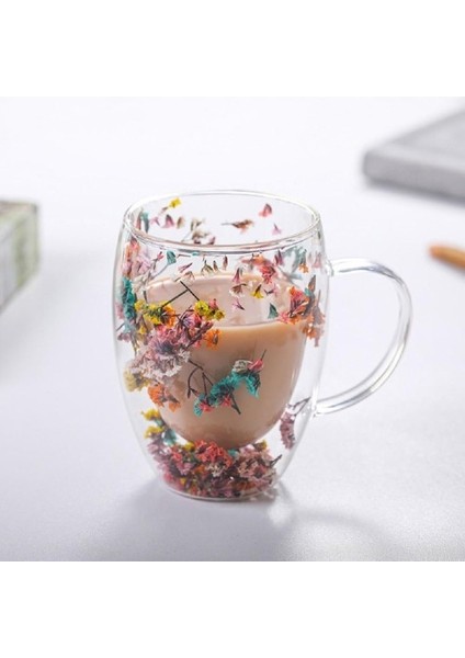 Orjinal Kurutulmuş Çiçekli Kupa Bardak fırsatları