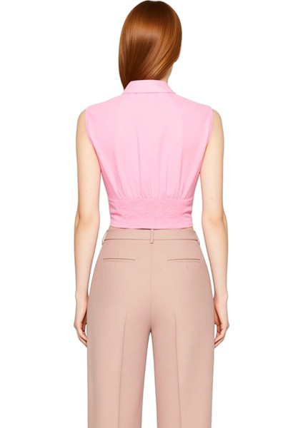 Kadın Crop Kesim Kolsuz Gömlek Modern ve Yaz Konforunu Birleştiriyor Fonksiyonel Dayanıklı indirimleri