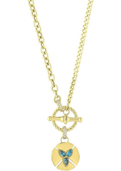 Altın Tasarım Kolye - 14K