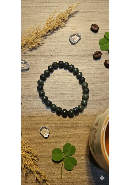 Timsah Jasper Doğal Taş Bileklik - Enerji Veren Şifa Bilekliği fırsatları