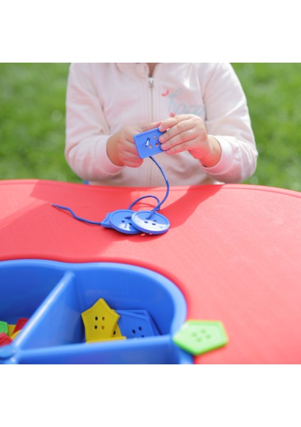 Ipli Geometrik Düğmeler 96 Parça - Eğitici ve Zeka Beceri Oyuncakları