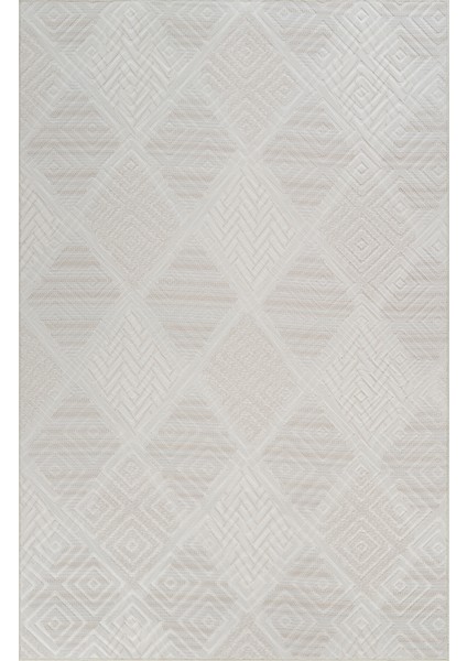 Kaylee Yıkanabilir Kaymaz Tabanlı Embos Kesme Rulo Halı Yolluk Salon,oturma Odası,mutfak KREM-7033 fırsatları