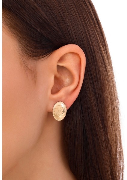 Tasarım Altın Küpe - 14K modelleri