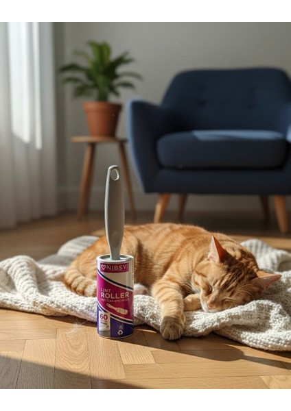 Nıbsy Tüy Toplayıcı Aparat + 6 Yedek Rulo 10CM 60 Yaprak fiyatları