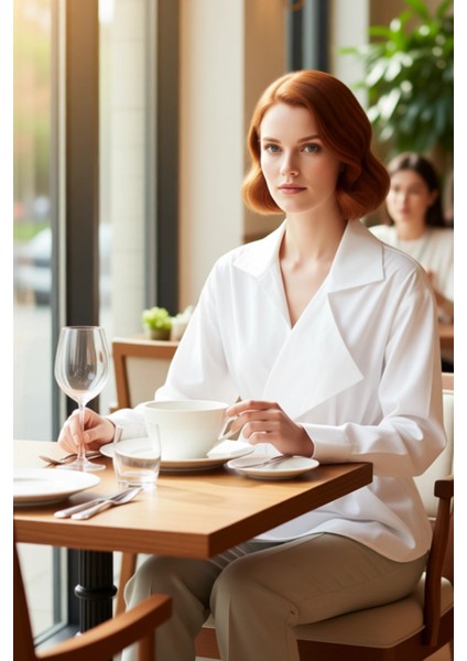 Kadın Poplin Anvelop Gömlek Fonksiyonel Dayanıklı Kaliteli Konforlu Estetik Premium Modern fiyatları