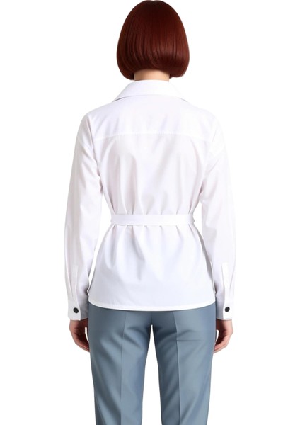 Kadın Poplin Anvelop Gömlek Fonksiyonel Dayanıklı Kaliteli Konforlu Estetik Premium Modern indirimleri