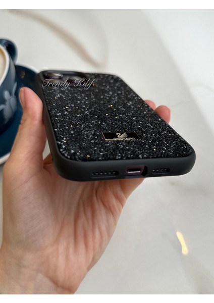 iPhone (16 Pro Max) Uyumlu Lüks Taşlı Kılıf fırsatları