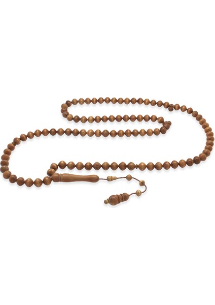 Sistemli Istanbul Kesim Kahverengi 99 Taneli Mango Ağacı Namaz Tesbihi