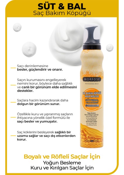 Saç Köpüğü 200ML Süt Bal fiyatları