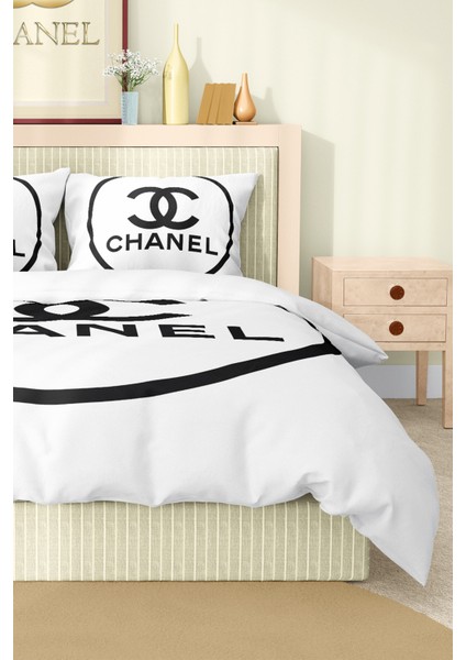 Nevresim Takımı Çift Kişilik Pamuklu Saten Kumaş 6 Parça 3D Dijital Baskı Duvet Cover Set Model No: modelleri