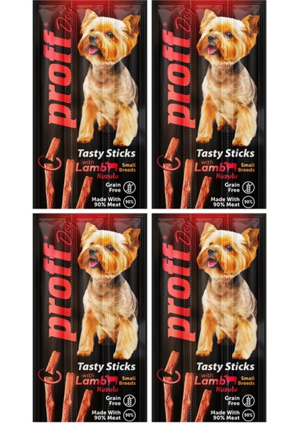 Kuzulu Köpek Ödül Çubuğu 4 Adet