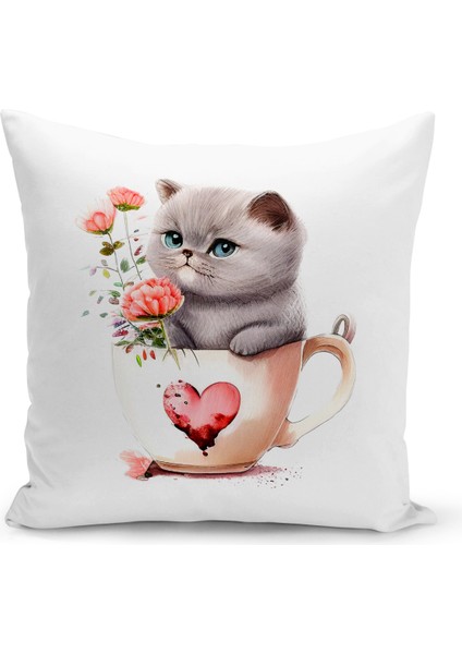 4'lü Kırlent Kılıf Seti Çocuk Bebek Odası Dijital Baskılı modelleri