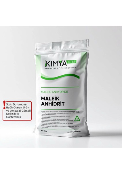 Maleik Anhidrit (Maleik Asit) - 25KG