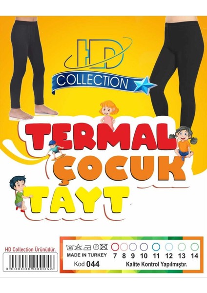Çocuk Unisex Thermal Tayt