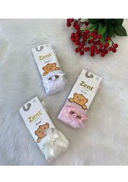 Aksesuarlı Kız Külotlu Çorap
