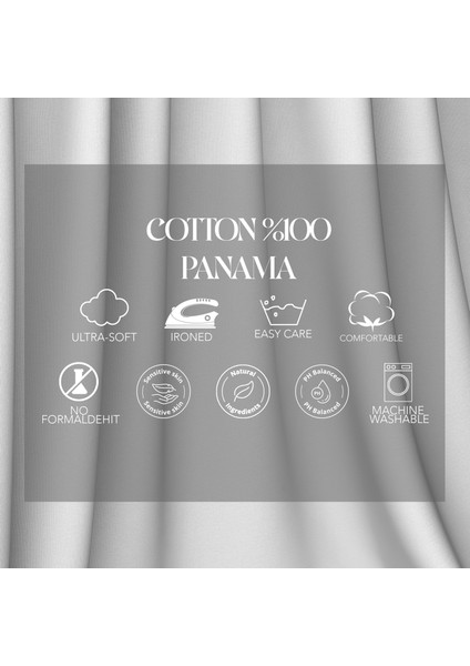 Yılbaşı Desenli Dijital Baskılı Ribbonflow Masa Örtüsü - 140 x 220 cm 140X240 cm - Panama Kumaş