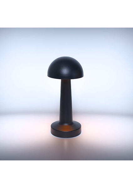 Lizbon Şarjlı Masa Lambası (Siyah)