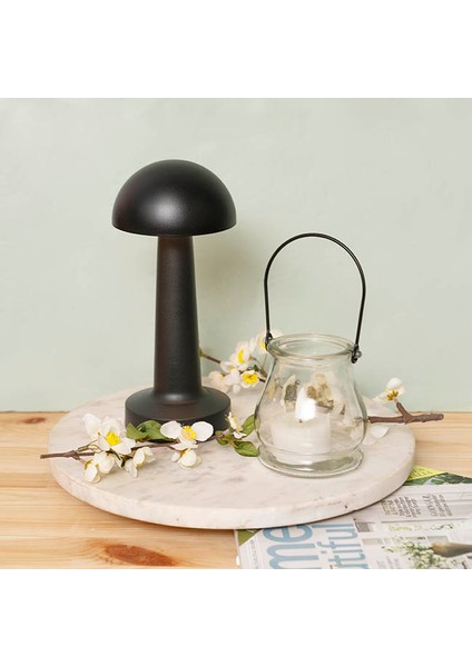 Lizbon Şarjlı Masa Lambası (Siyah) fiyatları