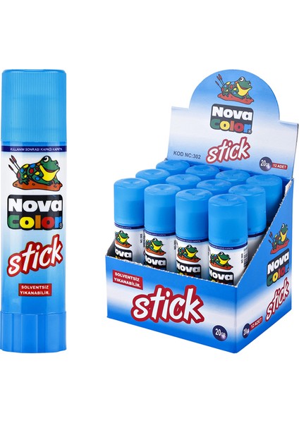 Nova Color Stick Yapıştırıcı 20 gr NC-302