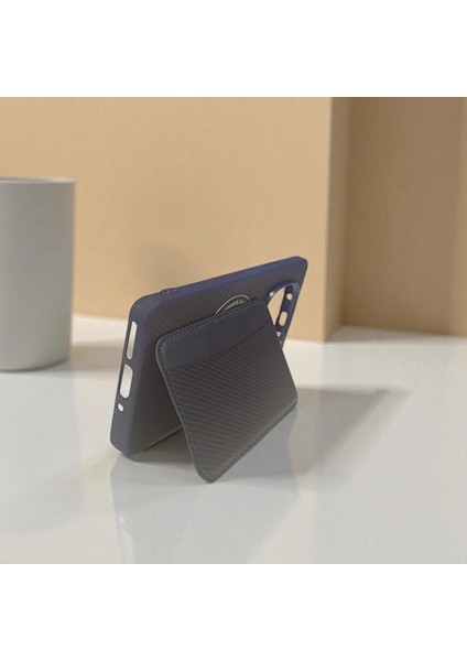 Xiaomi Redmi Note 14 Pro 4g Uyumlu Rona Magcarbon Fiber Doku Manyetik Kılıf + Kartlık Cüzdan fırsatları